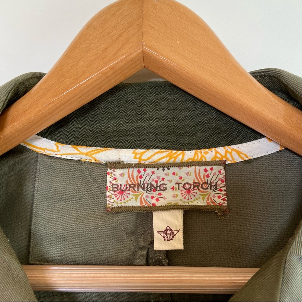 Burning Torch Army Style Jacket - image 3